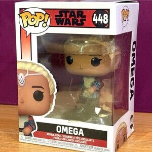 Funko POP! Star Wars: The Bad Batch - Omega (Target Exclusive) NEW Damaged Box